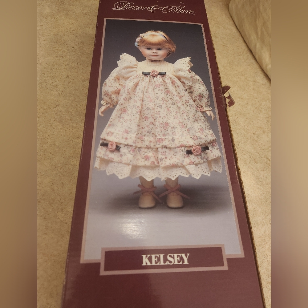 Kelsey Doll with Floral Dress